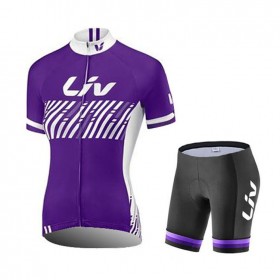 Completo Maglia Ciclismo + Pantaloncino 2017 CCC Liv Donna N003